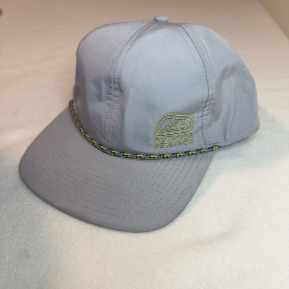 Outdoor Research Rumney Cap Outdoor‎ Research Hat Classic Adjustable Back Pebble